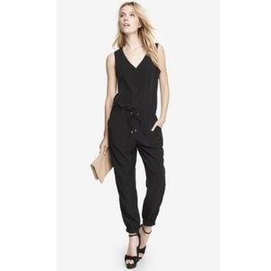 ✨2/$30✨ Express Black Jogger Leg Jumpsuit